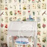 Pip Studio|Papier peint panoramique nostalgique fleurs et oiseaux vintage|Panoramiques