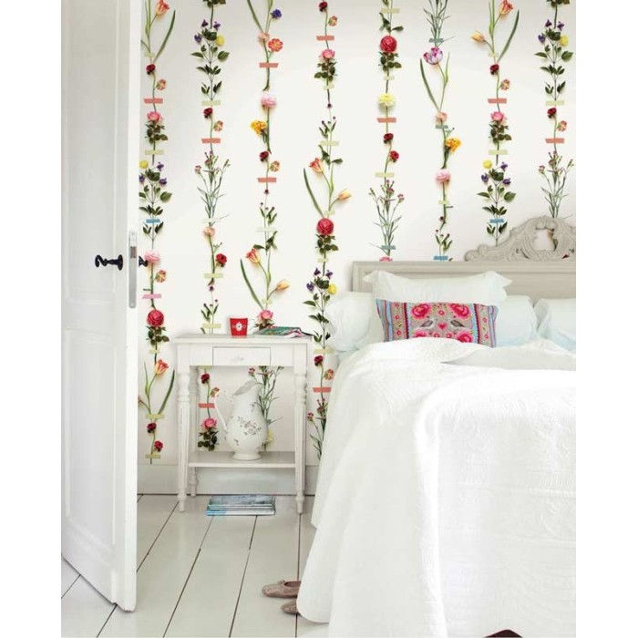 Pip Studio|Wandbild romantische Feldblumen|Wandbild