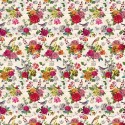 Pip Studio|Wall mural romantic vintage flowers and birds|Wallmurals