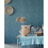 Eijffinger|Papier peint damassé bleu turquoise et vert|Damas