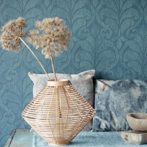 Borastapeter|Papier peint floral dense style arts and crafts élégant|Damas