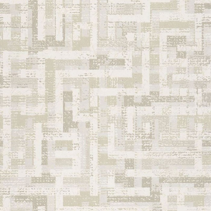 Eijffinger|Ethnic wallpaper in shiny cream white|Ethnic