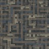 Eijffinger|Afrikanische Tapete geometrische Muster metallisiert|Ethnisch