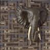 Eijffinger|Papier peint africain motifs géométriques métallisés|Ethnique