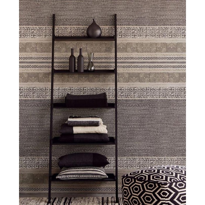 Eijffinger|African wallpaper imitating handcrafted carpet|Fabric Imitation