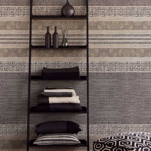 Papeldecor|Papier peint imitation poutres en béton gris|Papier Peint