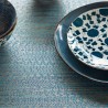 Eijffinger|Ethnic wallpaper with woven African fabrics in metallic gold|Fabric Imitation