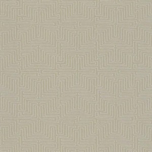 Casamance|Unifarbene Tapete naturgrün Textileffekt|Tapeten