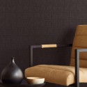 Eijffinger|Modern wallpaper in black with relief|Wallpaper