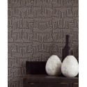 Eijffinger|Modern ethnic wallpaper in black|Ethnic