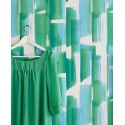 Eijffinger|Papel pintado moderno rayas abstractas verdes|Abstracto