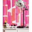Eijffinger|Tapete moderne Streifen in fuchsia pink|Jugend