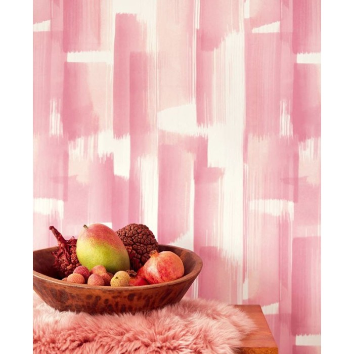 Eijffinger|Papier peint rayures abstraites roses|Abstrait