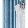 Eijffinger|Blue, green, and purple striped wallpaper|Stripes