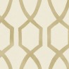 Eijffinger|Retro wallpaper in beige and gold|Wallpaper