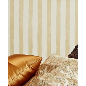 Casamance|Wavy orange striped wallpaper|Stripes 2