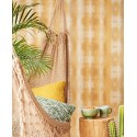 Eijffinger|Vintage wallpaper with yellow stripes|Abstract