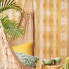 Eijffinger|Vintage wallpaper with yellow stripes|Abstract