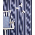 Eijffinger|Papier peint rayures bleues diagonales modernes|Rayures