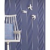 Eijffinger|Tapete moderne diagonale blaue Streifen|Streifen