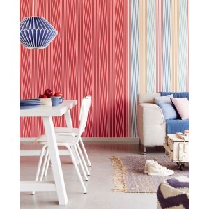 Casadeco|Papier peint rayures fines et élégantes beige|Rayures 2