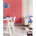 Eijffinger|Papier peint rayures rouges diagonales modernes|Rayures