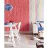 Eijffinger|Tapete moderne diagonale rote Streifen|Streifen