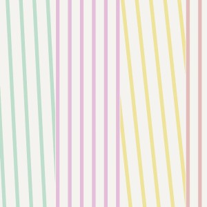 Caselio|Extra-wide green living room striped wallpaper|Stripes