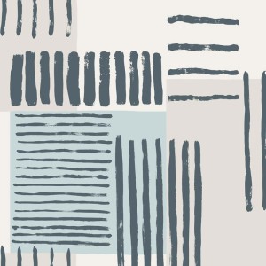 Casadeco|Modern wallpaper ideal for reception or retail, colorful streamers|Modern