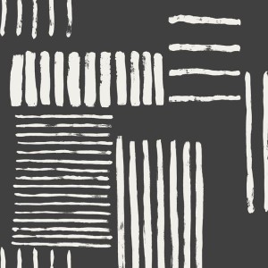 Elitis|Papier peint bleu effet peau de poulain chevron en arête|Ethnique 2