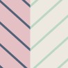 Eijffinger|Papier peint rayures multicolores obliques|Rayures