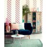 Eijffinger|Papier peint rayures multicolores obliques|Rayures