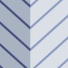 Eijffinger|Papier peint rayures zigzag bleues|Rayures