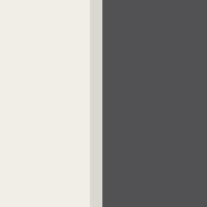 Caselio|Wide bicolor white and silver-gray striped wallpaper|Stripes