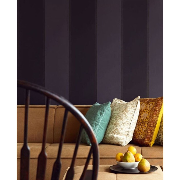 Eijffinger|Wide black metallic striped wallpaper|Stripes