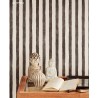 Eijffinger|Narrow beige and white striped wallpaper|Stripes