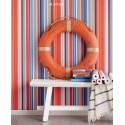 Eijffinger|Beige striped wallpaper varying widths|Stripes