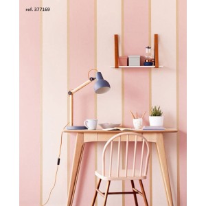 Papeldecor|Tapete Breite Streifen Weiß und Grau|Streifen 2