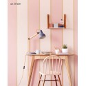 Eijffinger|Wide gray and black striped wallpaper|Stripes