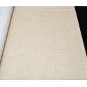 Versace|Einfarbige Tapete beige Textiloptik glänzend|Tapeten