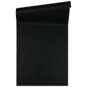 Versace|Papier peint noir brillant effet stuc|Papier Peint