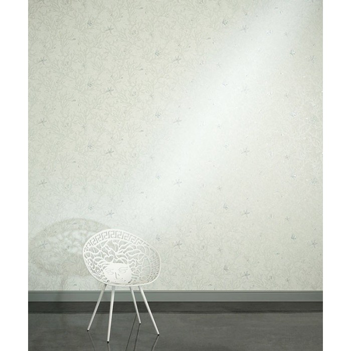 Versace|Papier peint coraux verts avec étoiles de mer|Papier Peint