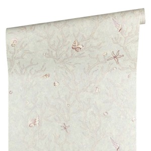 Casadeco|Papier peint rayures rose et blanc idéal chambre|Marin & Nautique 2