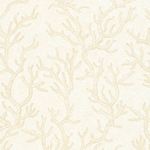 Papeldecor|Wallpaper floral motifs drawn trees brown beige|Wallpaper