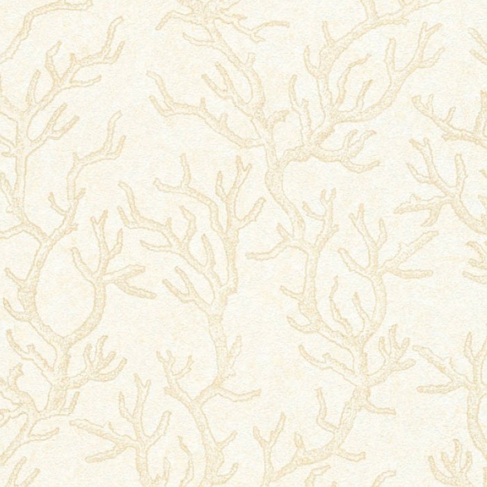 Versace|Papel pintado corales marinos blanco y beige|Papel Pintado