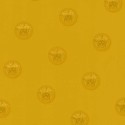 Versace|Papel pintado Versace dorado con logo en relieve|Papel Pintado