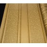Versace|Papel pintado rayas doradas metalizadas|Rayas