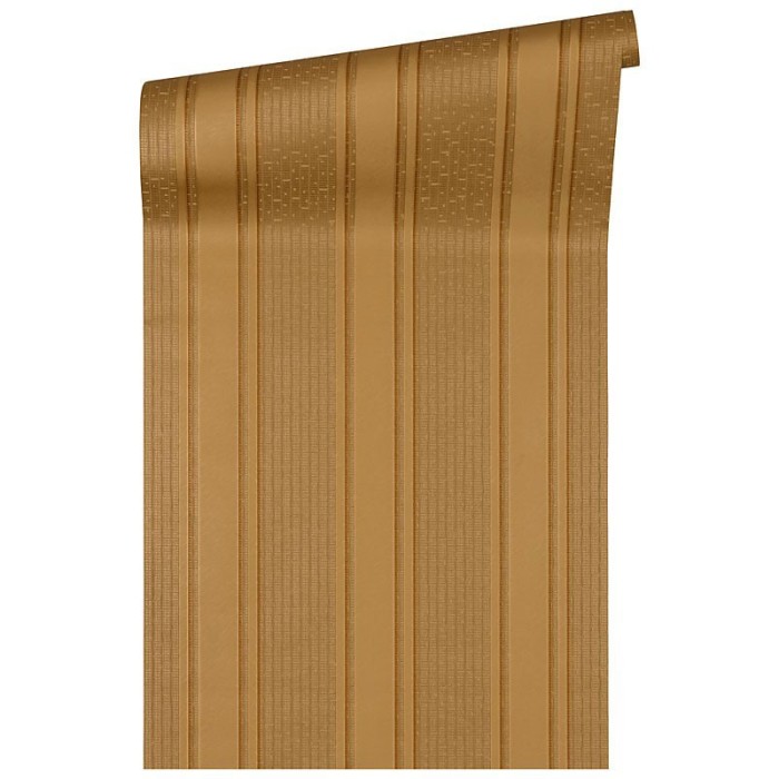 Versace|Papel pintado rayas doradas metalizadas|Rayas