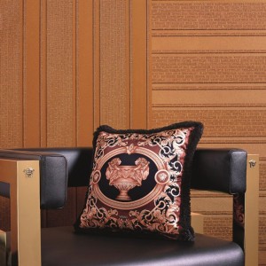 Versace|Wallpaper gold metallic stripes|Stripes 2