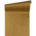Versace|Wallpaper Greek key golden stripes|Stripes